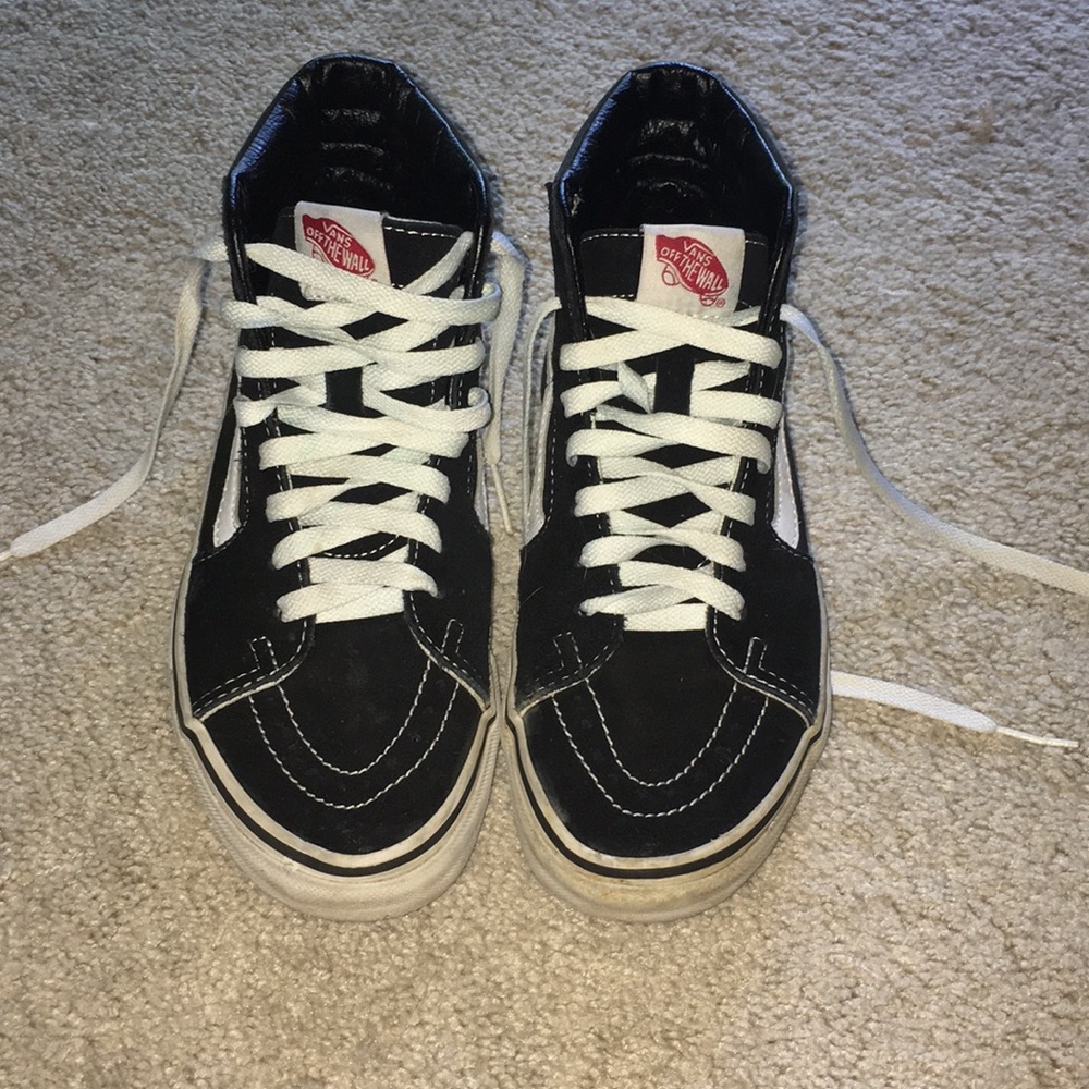 Black Hightop Vans